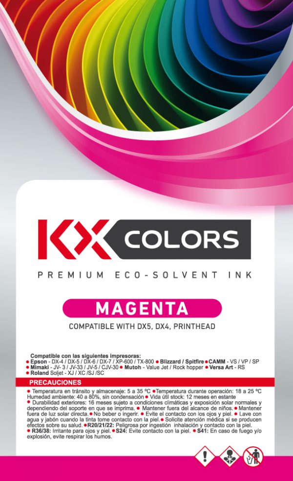 Tinta Ecosolvente KXcolors - Imagen 3